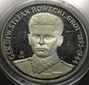 200000 zł złotych 1990 Stefan Rowecki Grot SREBRO