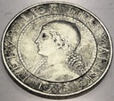 San Marino 5 lirów lire 1936 SREBRO