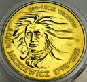 2 zł złote 1998 Adam Mickiewicz