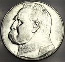 10 zł złotych 1936 Józef Piłsudski SREBRO