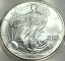 USA 1 dolar dollar 2006 American Silver Eagle uncja 1 oz SREBRO