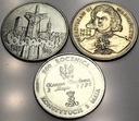 Zestaw 10000 zł 1990 1991 1992 Solidarność Konstytucja Warneńczyk