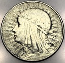 5 zł złotych 1933 Głowa Kobiety Polonia SREBRO
