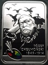 20 zł złotych 2014 Józef Chełmoński SREBRO kapsel zielona klipa bez blistra