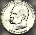 50000 zł złotych 1988 Piłsudski Niepodległość SREBRO