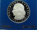 100 zł złotych 1976 Kazimierz Pułaski SREBRO