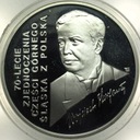 100000 złotych 1992 Wojciech Korfanty Górny Śląsk SREBRO
