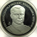 200000 zł złotych 1991 Leopold Okulicki Niedźwiadek SREBRO