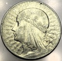 10 zł złotych 1933 Głowa Kobiety Polonia SREBRO