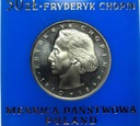 50 zł złotych 1974 Fryderyk Chopin SREBRO