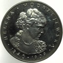 100 zł złotych 1975 Helena Modrzejewska SREBRO
