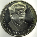 100 zł złotych 1977 Władysław Reymont SREBRO