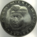 100 zł złotych 1978 Adam Mickiewicz SREBRO