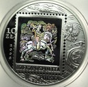 10 zł złotych 2008 Poczta Polska SREBRO