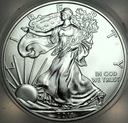 USA 1 dolar dollar 2011 American Silver Eagle uncja 1 oz SREBRO