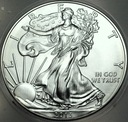 USA 1 dolar dollar 2013 American Silver Eagle uncja 1 oz SREBRO