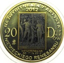 dukat lokalny 20 durerów 2012 Albrecht Durer