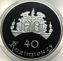 dukat lokalny 40 kazimierzy Kazimierz Dolny II 2008 SREBRO