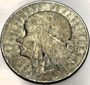 5 zł złotych 1933 Głowa Kobiety Polonia SREBRO