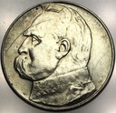 10 zł złotych 1939 Józef Piłsudski SREBRO