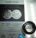 medal KRYSZTAŁ GÓRSKI Skarby Polski 50mm 40g