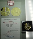 Złote Lata PRL 20 zł 1974 Wieżowiec i Łany Kłosy Złoto i Rod