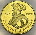 2 zł złote 1996 Zygmunt II August RZADKA