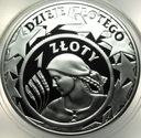 10 zł złotych 2004 1 zł 1924 Żniwiarka Dzieje Złotego SREBRO
