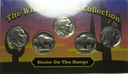 USA zestaw blister 4 monety The Wild West Coin Collection