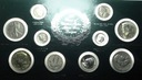 USA SREBRO 4x half dollar Kennedy Franklin Walking 2x quarter dolar 4x dime