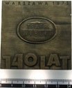 medal 1973 TEATR WIELKI 140 lat Warszawa