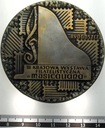 medal 1973 Wystawa Filatelistyczna Musicaliana Bydgoszcz Ignacy Paderewski