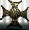 plakieta krzyż Virtuti Militari ok 165 x 165 mm WIELKI