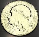 10 zł złotych 1933 Głowa Kobiety Polonia SREBRO