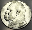 10 zł złotych 1937 Józef Piłsudski SREBRO