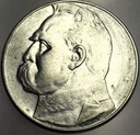 10 zł złotych 1935 Józef Piłsudski SREBRO