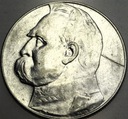 10 zł złotych 1936 Józef Piłsudski SREBRO