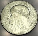 10 zł złotych 1932 Głowa Kobiety Polonia SREBRO