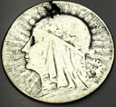 5 zł złotych 1933 Głowa Kobiety Polonia SREBRO