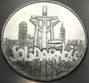 100000 zł złotych 1990 Solidarność TYP A uncja 1 oz SREBRO