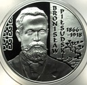 10 zł złotych 2008 Bronisław Piłsudski SREBRO