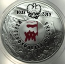 10 zł złotych 2010 Polski Sierpień 1980 SREBRO