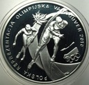 10 zł złotych 2010 Vancouver Igrzyska Olimpiada Reprezentacja SREBRO
