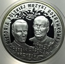 10 zł złotych 2011 Przybora Wasowski SREBRO OKRĄGŁA