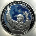 20 zł złotych 2011 Beatyfikacja Jana Pawła II SREBRO