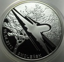 20 zł złotych 2011 Smoleńsk Samolot SREBRO
