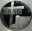 10 zł złotych 2016 35. rocznica pacyfikacji kopalni Wujek SREBRO