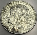 5 zł złotych 1933 Głowa Kobiety Polonia SREBRO