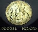 10000 zł złotych 1987 Jan Paweł II SREBRO