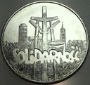 100000 zł złotych 1990 Solidarność TYP A uncja 1 oz SREBRO